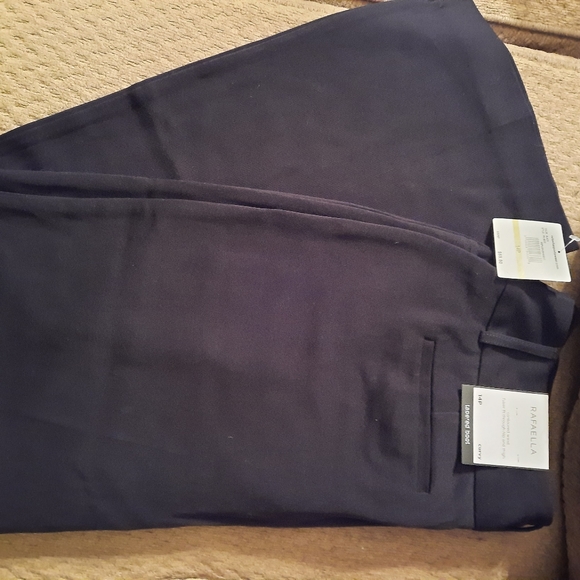 NWT Rafaella Women's Black Trouser/Dress Pants - Picture 3 of 8